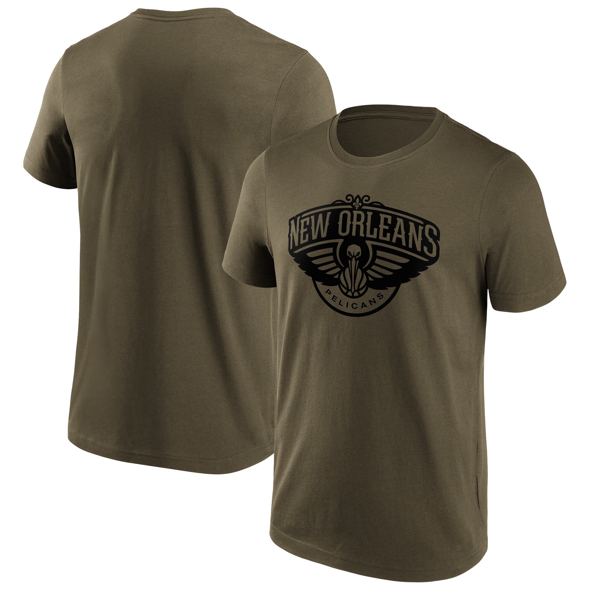 New Orleans Pelicans Fanatics Branded Fashion Preferred Logo T-Shirt - Herren Image