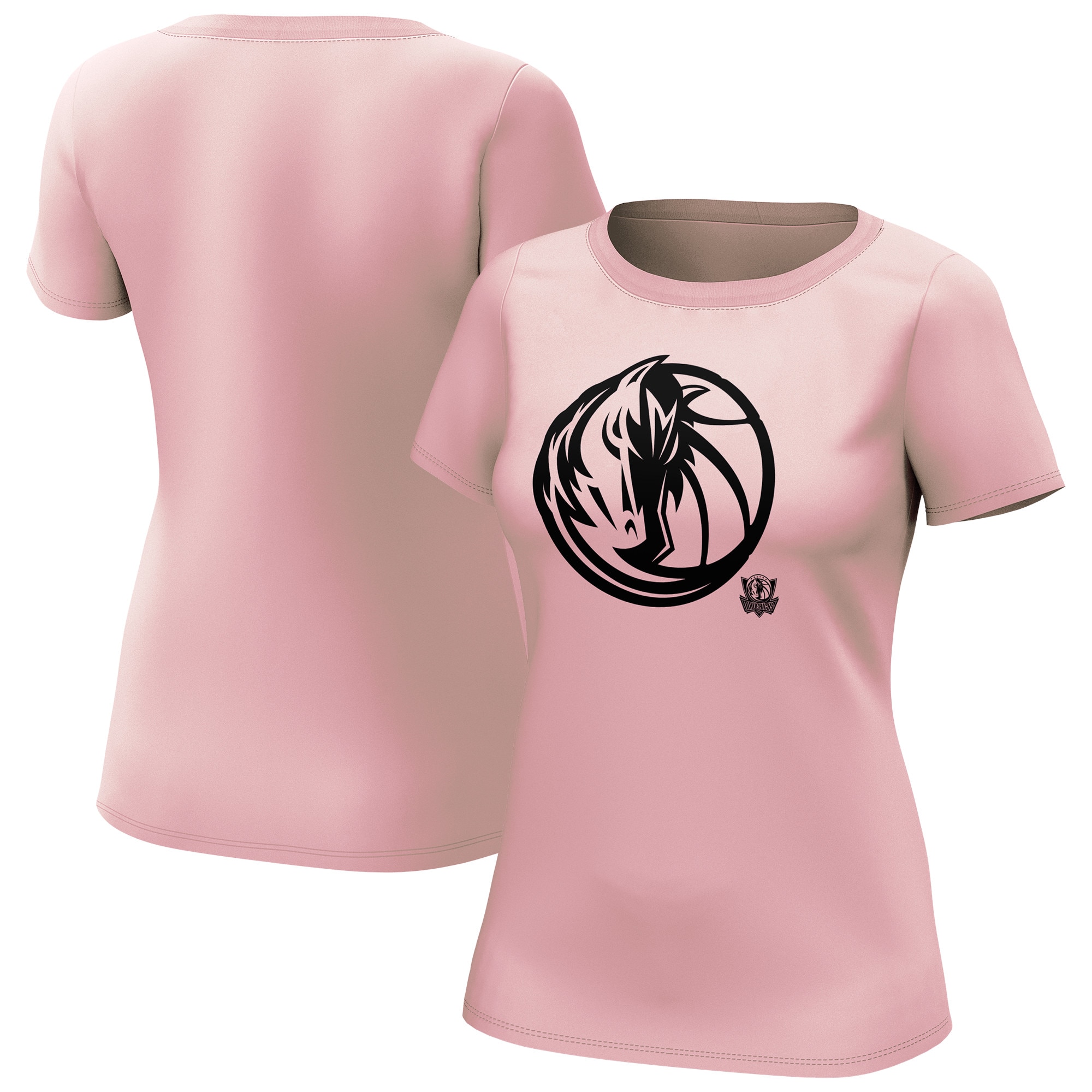 Dallas Mavericks Fashion Color Logo T -Shirt - Frauen Image