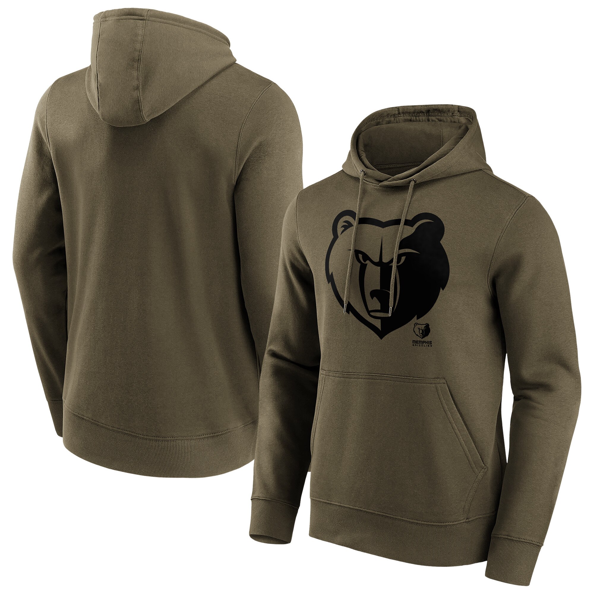 Memphis Grizzlies Fanatics Branded Fashion Preferred Logo Hoodie - Herren Image