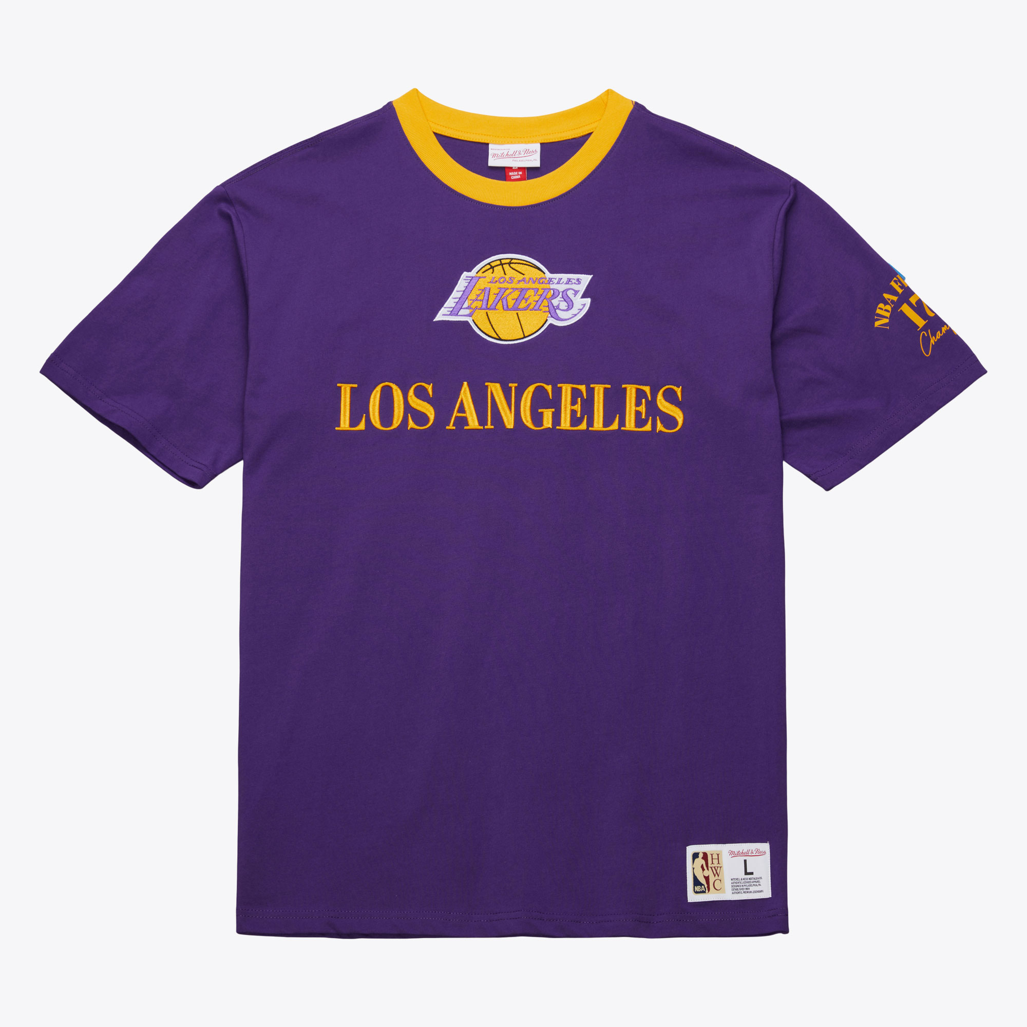 Los Angeles Lakers Mitchell & Ness Team OG 3.0 T-Shirt Image