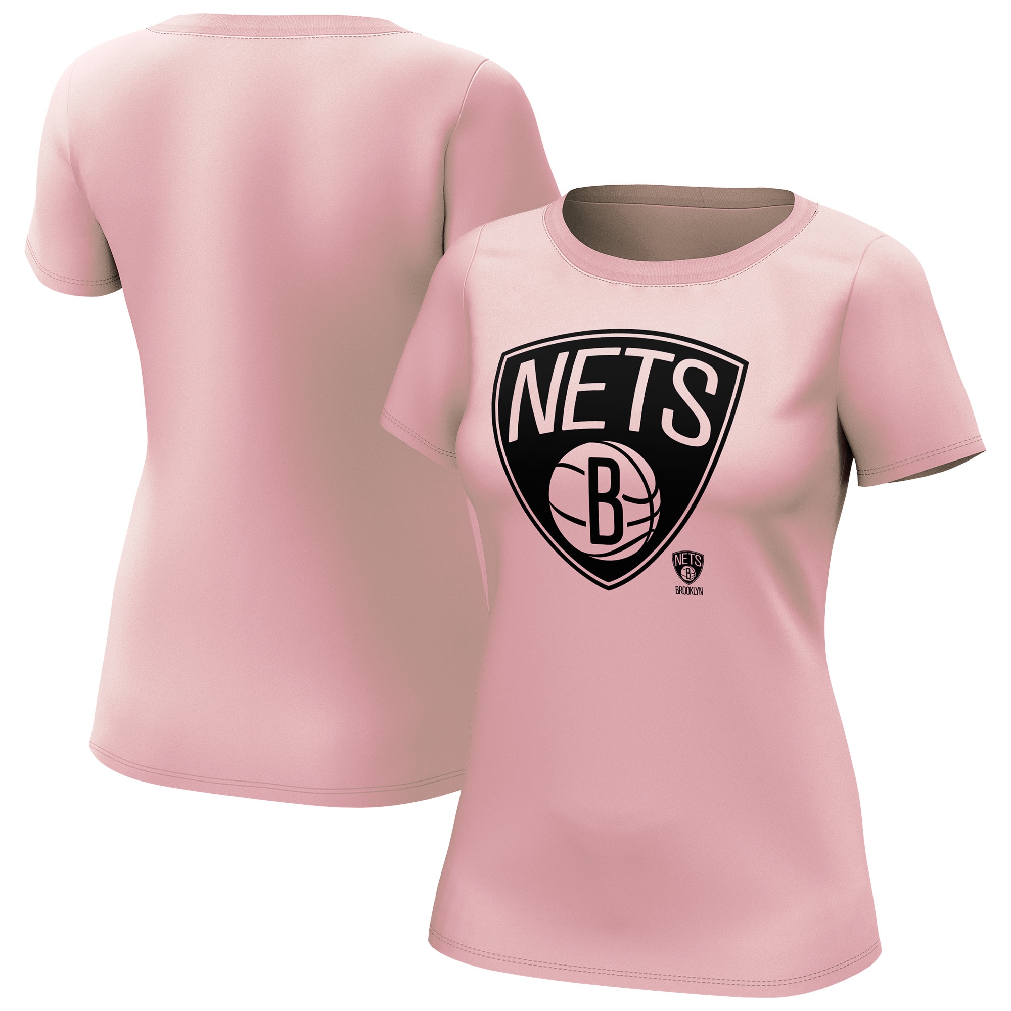 Brooklyn Nets Fashion Color Logo T -Shirt - Frauen Image