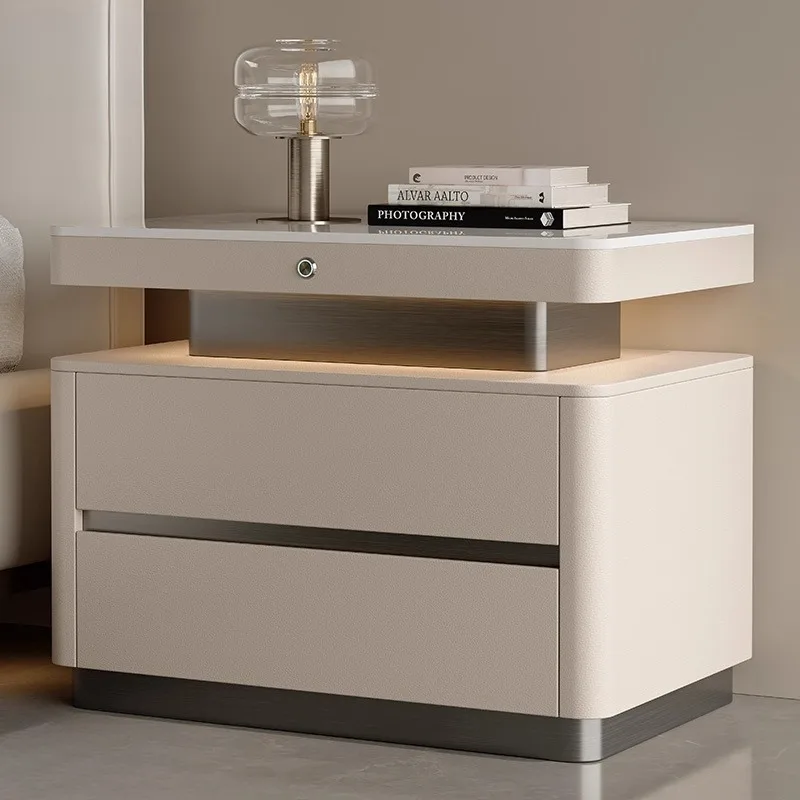 Minimalistischer japanischer Nachttisch, lustige Luxus-Aufbewahrung, nordische Lampe, Schlafzimmer, Nachttisch, Nachttisch, Boden, Mesitas De Noche-Möbel