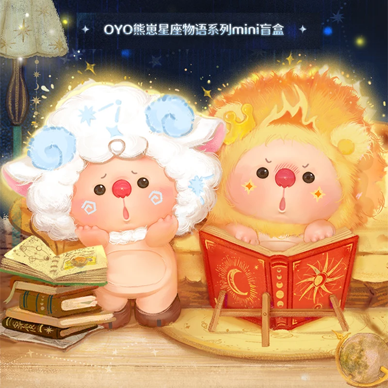 Neue Jotoys Oyo Bear Cub Constellation Story Series Surprise Mystery Blind Box Tide Niedliches modisches Spielspielzeug Ornamente Geschenk Image