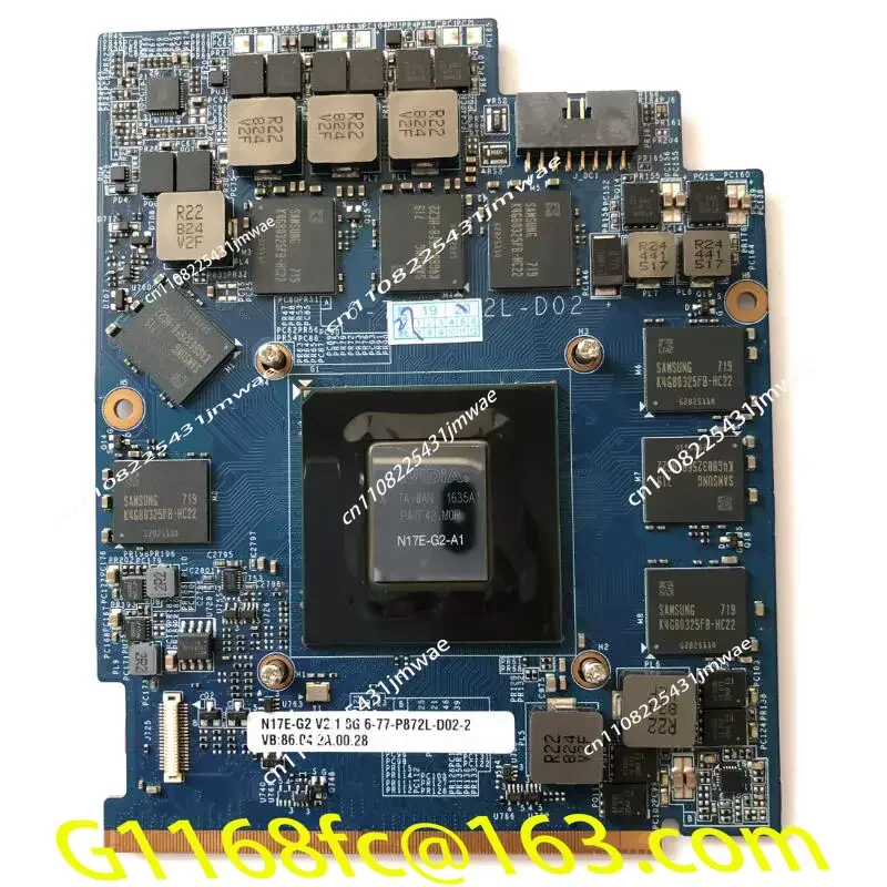 MXM GTX 1070 1080 Notebook 5090 Grafikkarte RTX 4060 2080 3080 3070 3060 Image