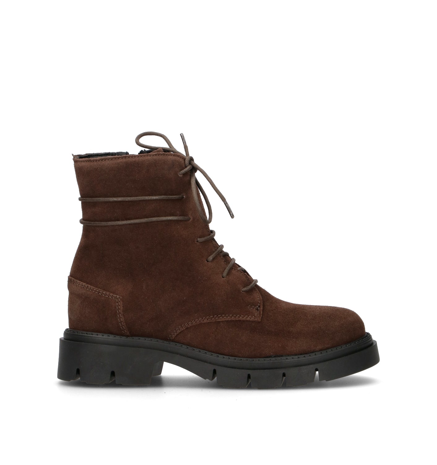 RABARBARO Polacco donna testa di moro in suede