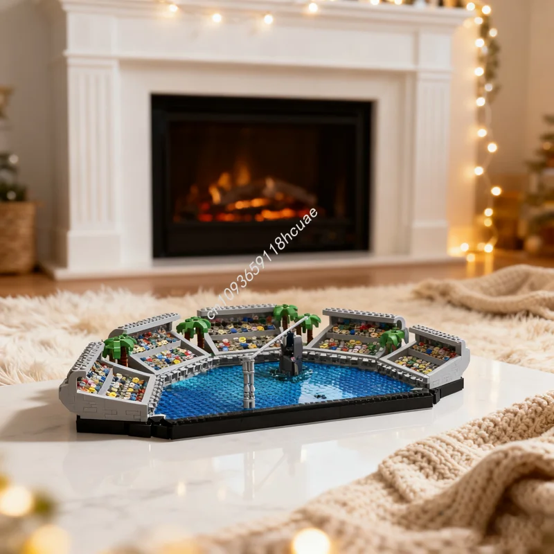 2844 stücke MOC JW Mosasaurus Fütterung Jurassic Modell Bausteine Montieren DIY Idee Bildung Ziegel Weihnachten Geschenke Spielzeug Kinder Image