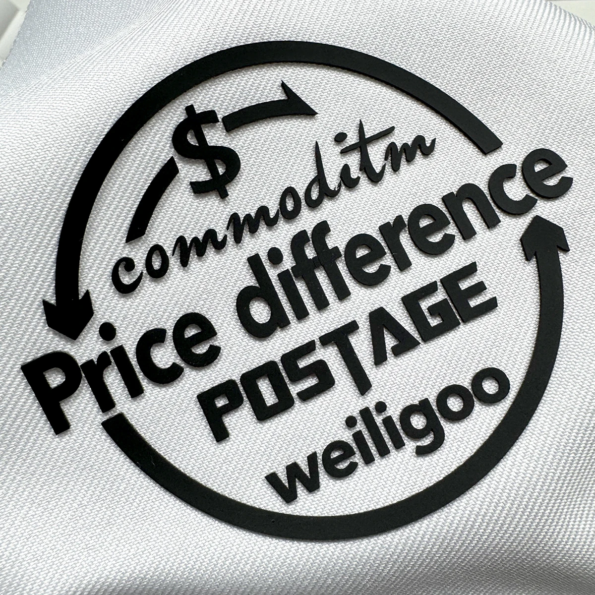 Spezieller Link für den Preisunterschied von maßgeschneiderten Produkten im Weiligoo-Shop Image