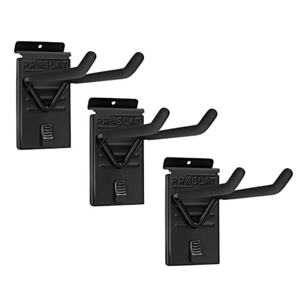 Proslat Stealth Slatwall Double 8-Inch Hook (3-Pack)