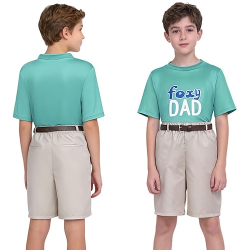 Tierdetektiv roter Fuchs Fuchs-Offizier Ausgefallene Kostüme Lässig for Jungen Kinder Weihnachten Karneval Buchwoche Leistung Party Image