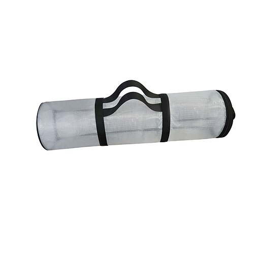 Robuste, transparente PVC-Aufbewahrungsbox mit Griff – Geschenkbox mit großem Fassungsvermögen, reißfest Praktisches Design für unterwegs, ideal für Weihnachten, Halloween, Geburtstage, Partys, für Image