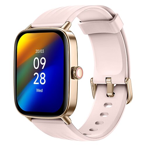Smart Watch 1,85 Zoll Smartwatch Fitness Laufuhr Bluetooth Temperaturüberwachung Aktivitäts-Tracker Bewegungsmelder für Android iOS Frauen Männer Freisprech-Anrufe wasserdicht Valentinstagsgeschenk Image