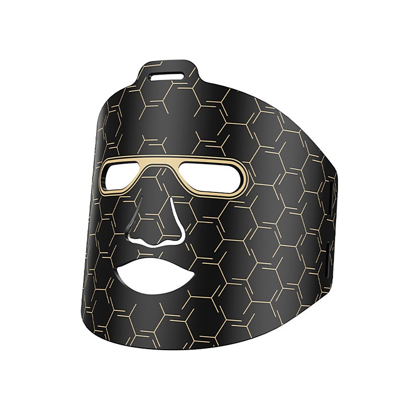 New Product Led Red Light Beauty Facial Mask FDA Certified Household Silicone Facial Mask Phototherapy Facial Beauty Instrument Led Light Emitting Facial Mask with Neck Strap USB Charging 2500 MA Sui