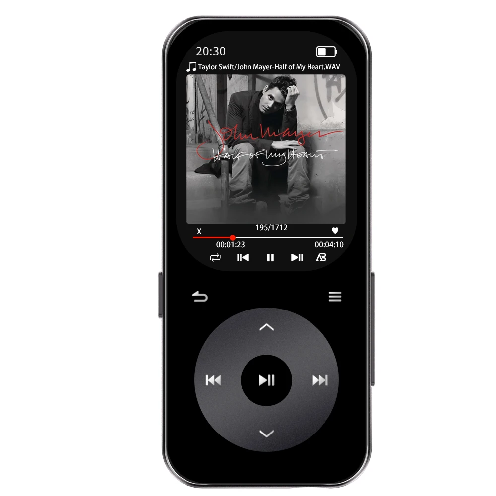 128G Famue mini lecteur MP3 autonome compact pour étudiants, écran Bluetooth 2 