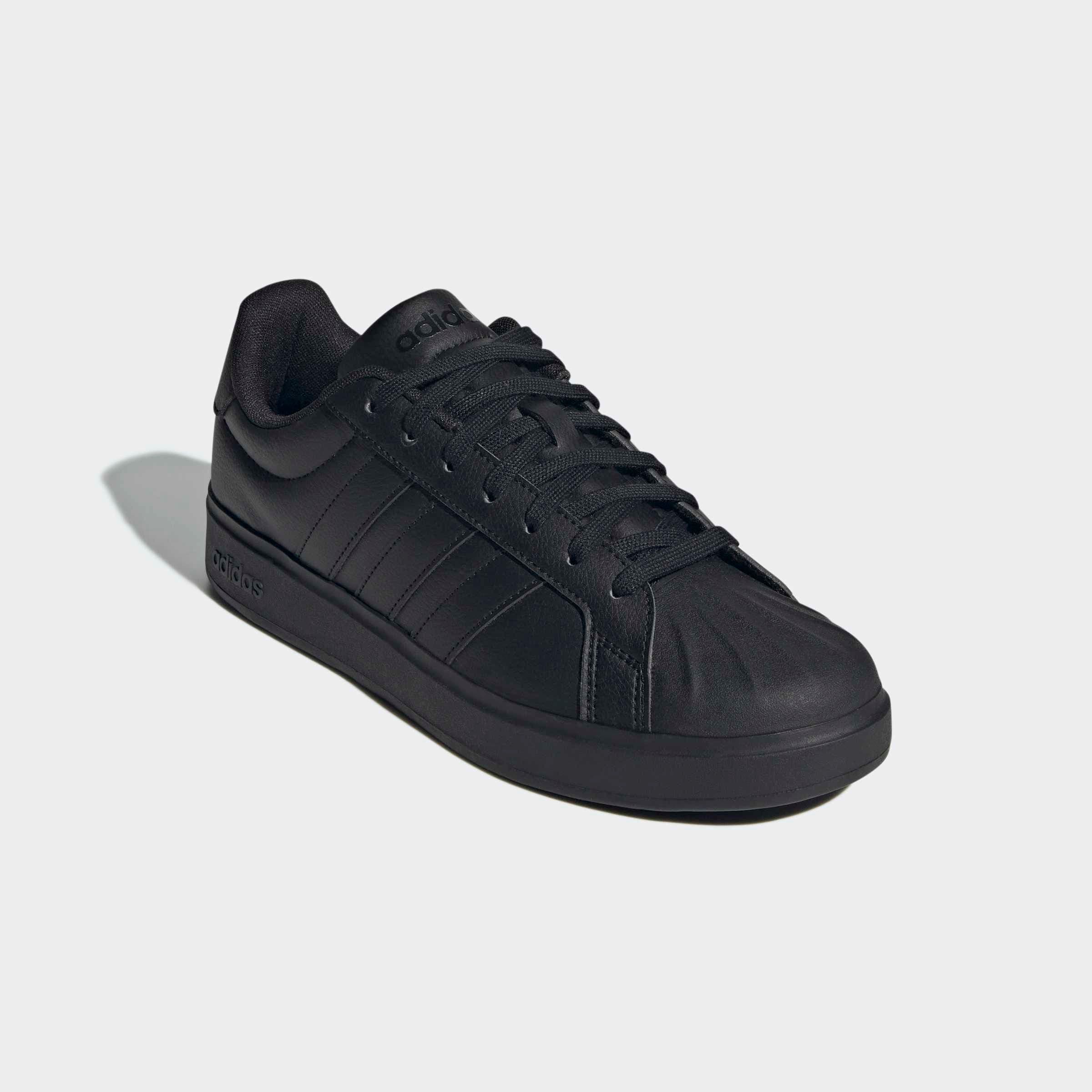 Sneaker ADIDAS SPORTSWEAR "STREETTALK", Damen, Gr. 48, core schwarz, core schwarz, core schwarz, Synthetik, Schuhe Sneaker