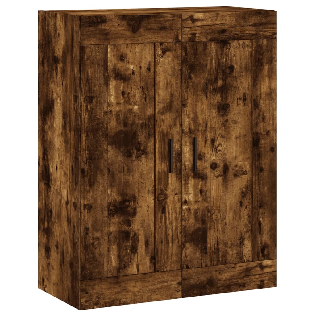 vidaXL Wandschrank Räuchereiche 69,5 x 34 x 90 cm Holzwerkstoff Image