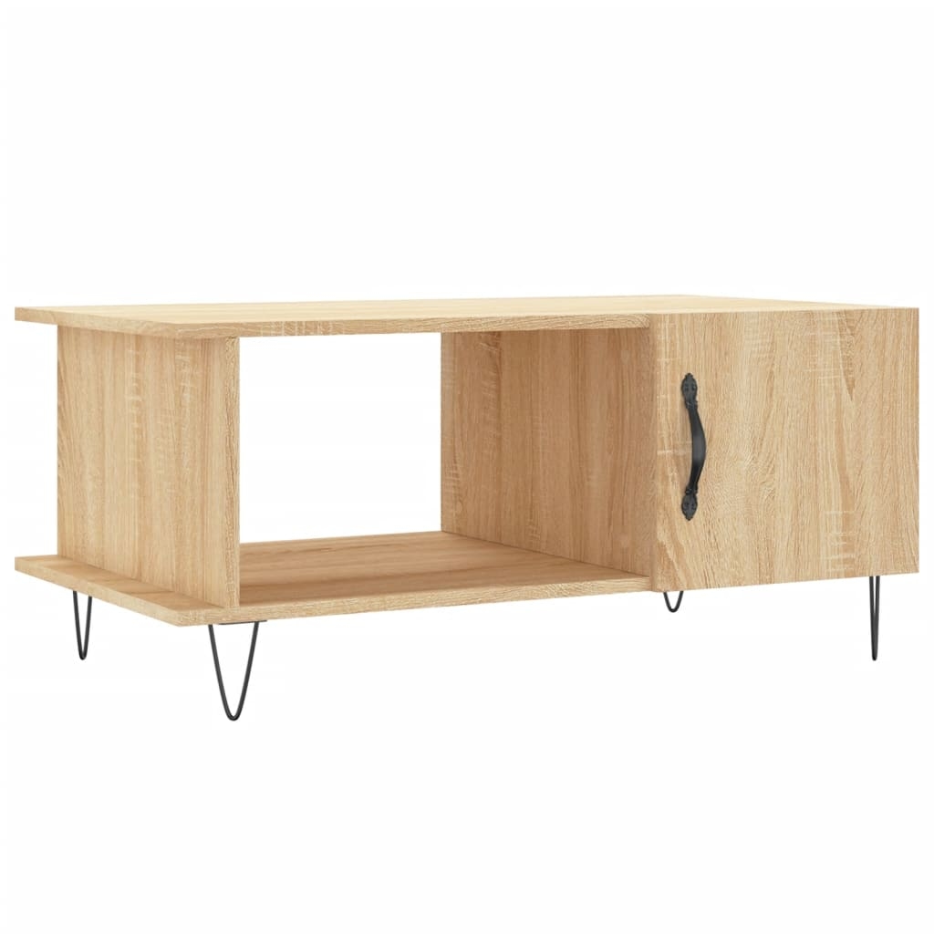 vidaXL Couchtisch Sonoma-Eiche 90x50x40 cm Holzwerkstoff Image