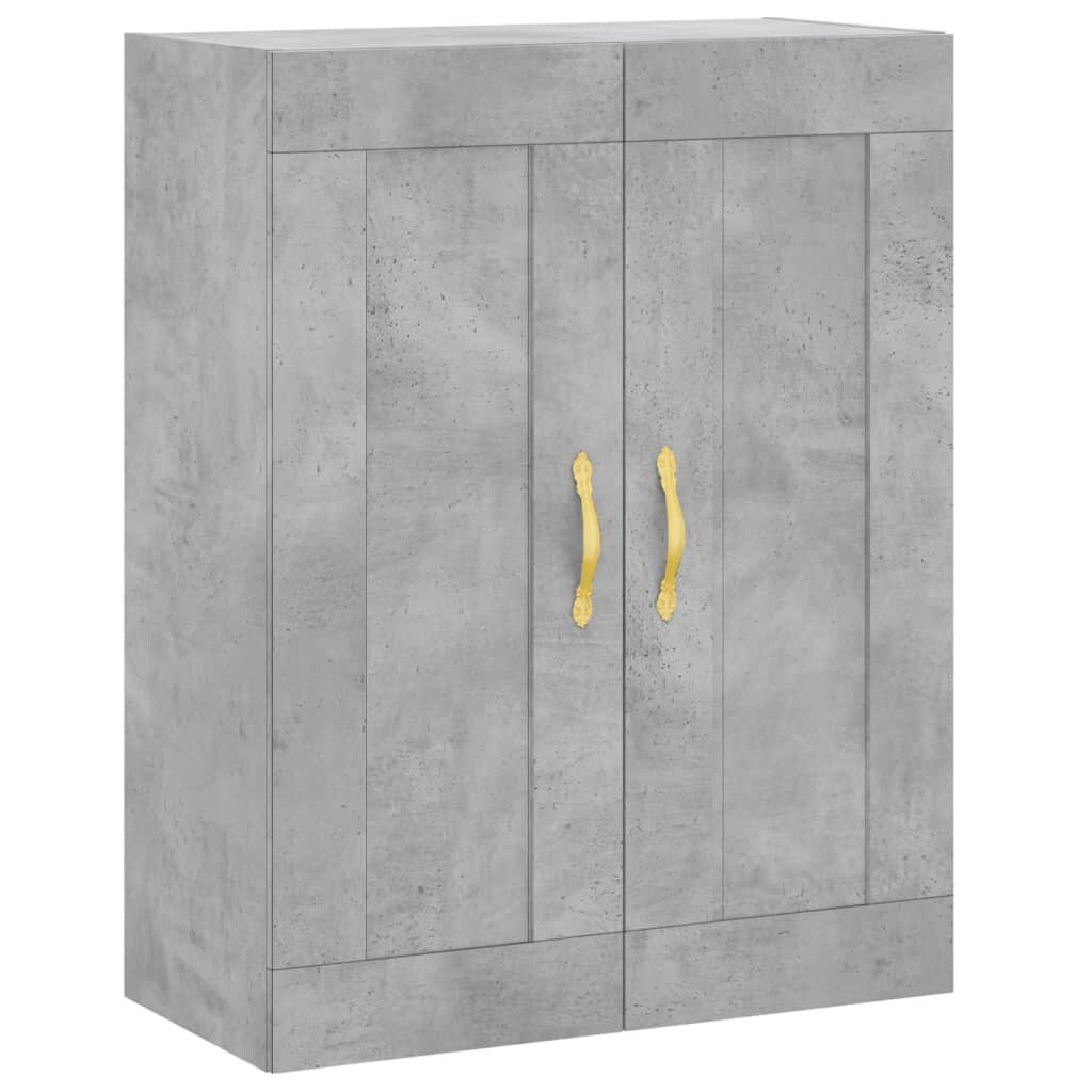 vidaXL Wandschrank Betongrau 69,5 x 34 x 90 cm Holzwerkstoff Image