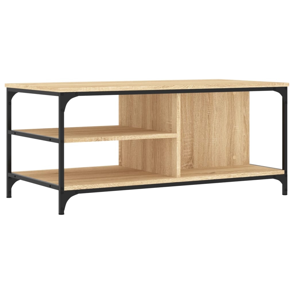 vidaXL Couchtisch Sonoma-Eiche 100x50x45 cm Holzwerkstoff Image