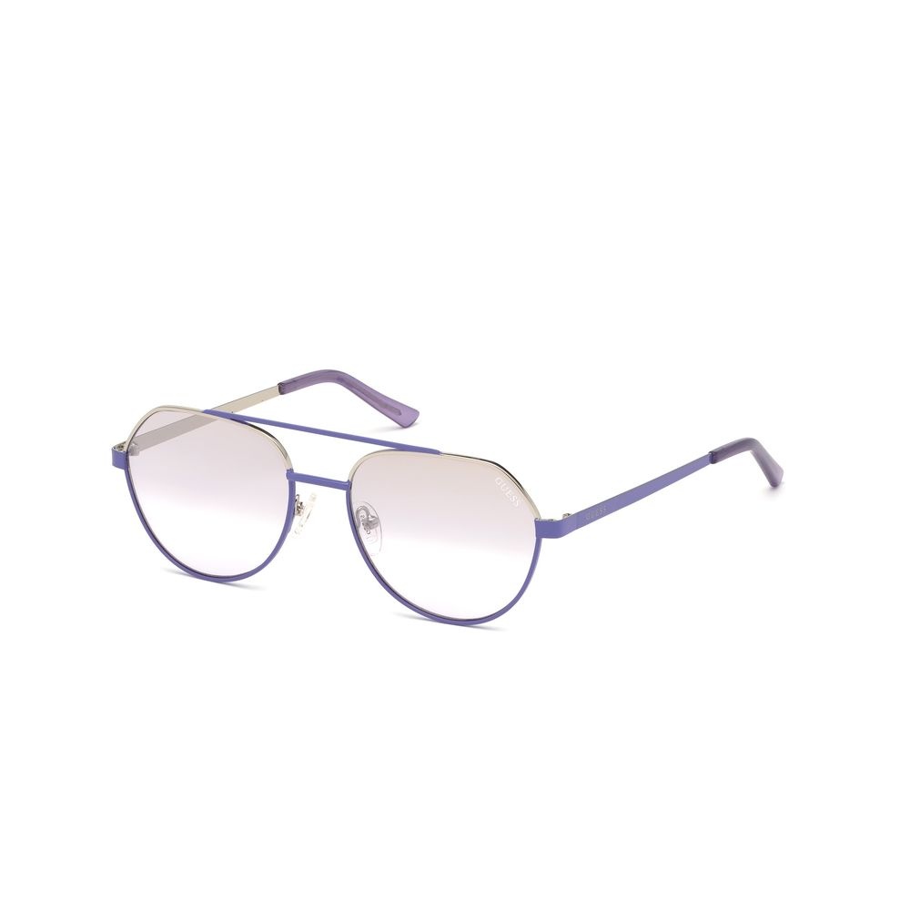 Gu7760 Fliegerbrille Lila Metallrahmen Image