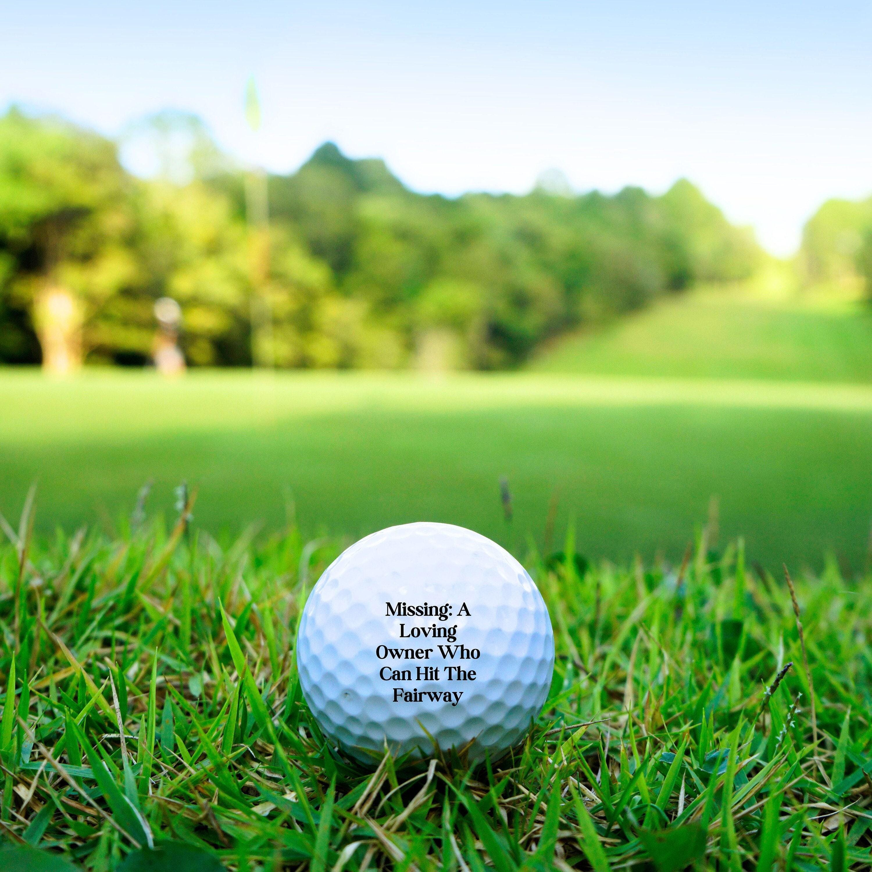 Palline da golf divertenti, regali da golf per uomo, regalo per papà, regalo per marito, regalo per la festa del papà, regalo da golf per uomo, regalo