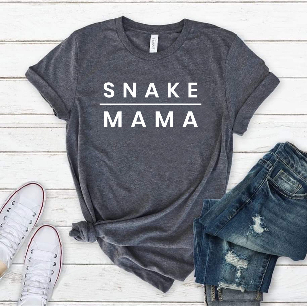 Maglietta Snake Mama Mama Snake Maglietta Snake Maglietta Snake Lover Regalo per il proprietario di serpenti Maglietta Reptile Lover Festa della mamma
