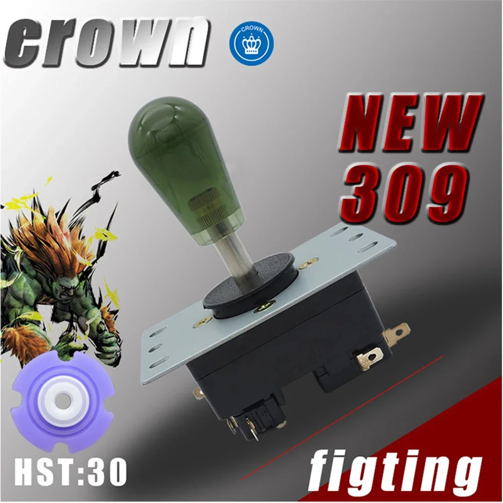Original koreanische neue Version CROWN 309 Helpme Fighting Joystick mit 8-poligem Mikroschalter für Jamma PC Arcade Game Tekken PS3 XBOX Image