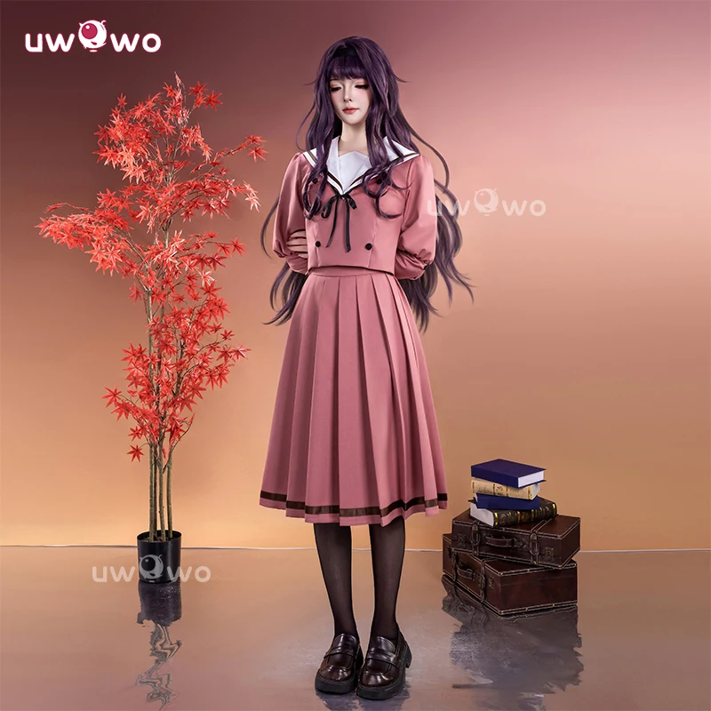 UWOWO Collab Serie: Anime Kaoruko Waguri Costume Cosplay Uniforme scolastica Waguri Kaoruko Costume Cosplay S-XL Costume di Halloween
