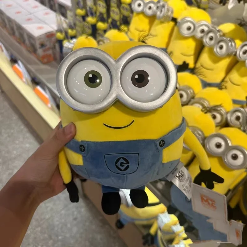 Offizielle Waren-Plüschtiergeschenke der Minions (Kevin, Bob, Stuart und Otto) aus dem Beijing Film Park (als thematisierte Souvenirs) Image