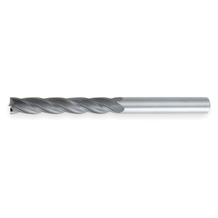 OSG 484-1875 End Mill,XL,Carbide,3/16,4 FL,SGL Sq End
