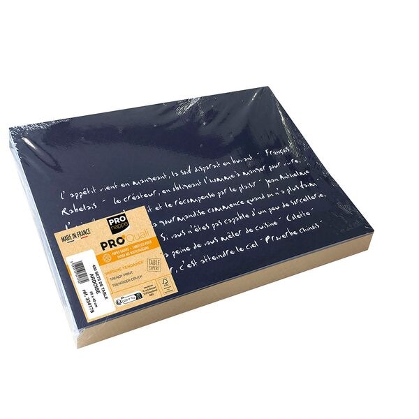 PROnappe Tischsets Schiefer 30,0x40,0 cm 400 Stück, 30 cm Image