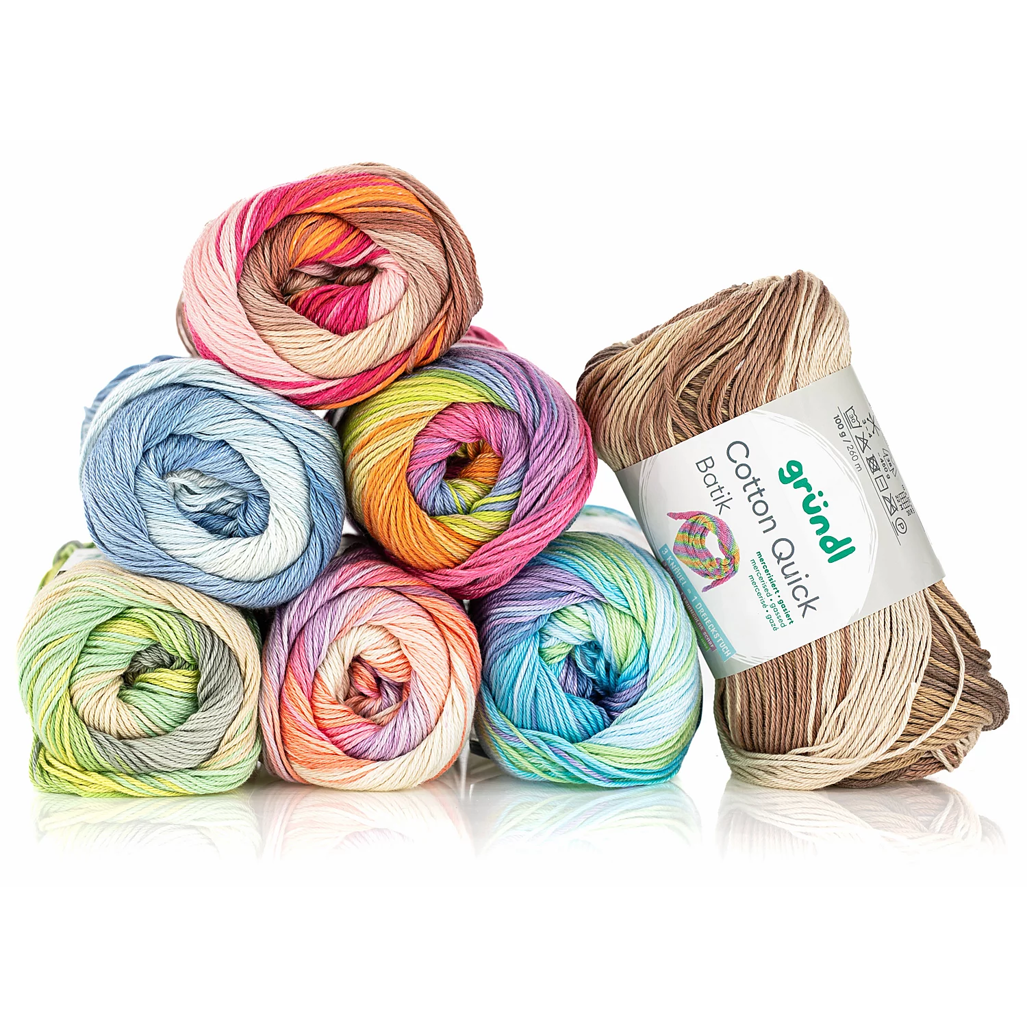 gründl Wolle Cotton Quick Batik Image