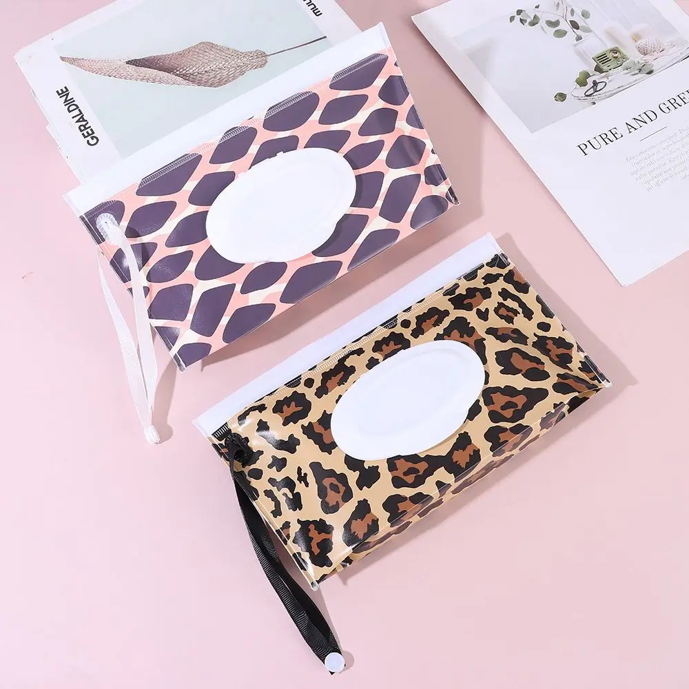 Heißer Verkauf Feucht tücher Beutel Eva Tissue Trage tasche nachfüllbare wieder verwendbare Feucht tuch Tasche Flip Cover Snap-Strap Kinderwagen Zubehör