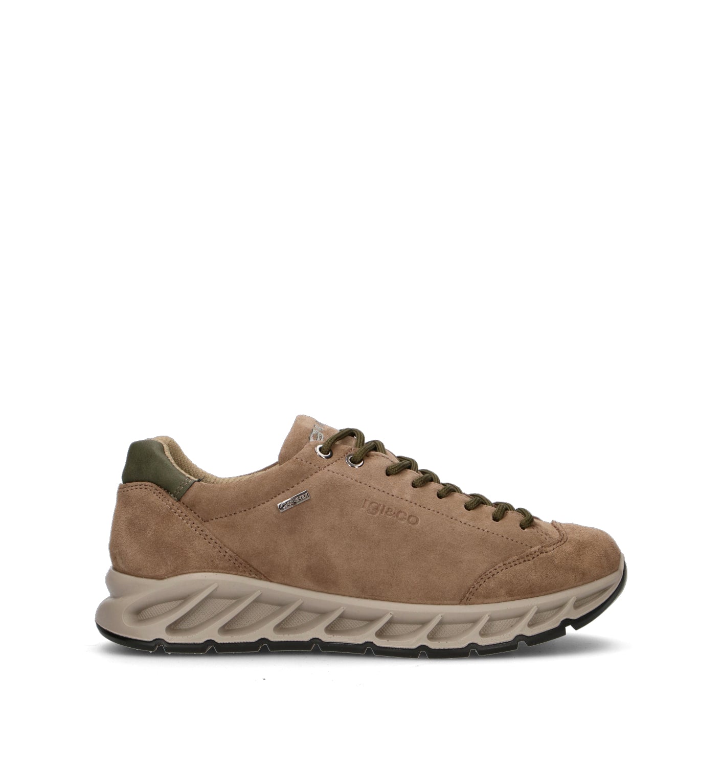 IGI&CO Sneaker donna beige in gore-tex