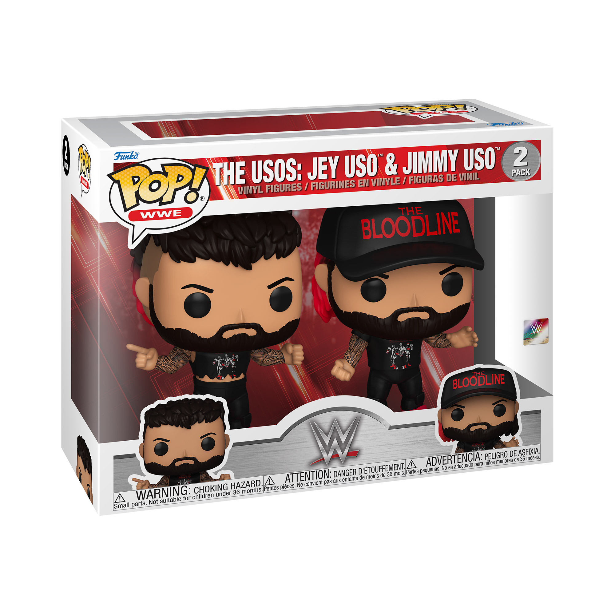WWE POP WWE: Uso Brothers 2PK Image
