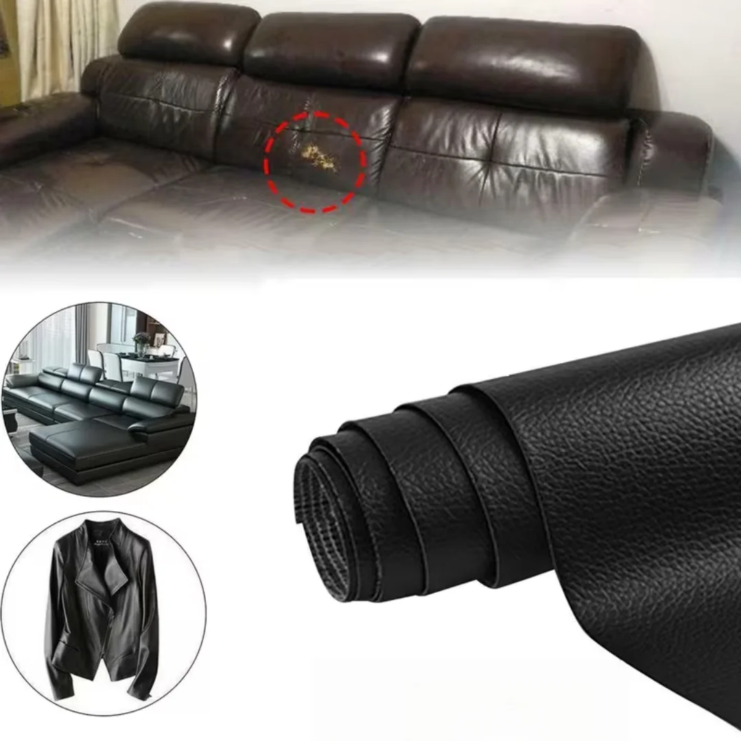 1 Stück 2 m x 30 cm selbstklebendes Leder-Reparaturband für Sofa, Autositze, Handtaschen, Jacken, Möbel, Schuhe, Erste-Hilfe-Patch, Leder-Patch