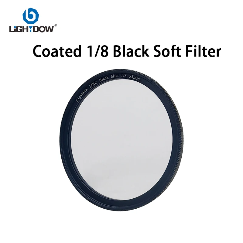 Lightdow 1/8 Black Mist Diffusion Lens Filter Slim MRC 49mm 52mm 55mm 58mm 62mm 67mm 72mm 77mm 82mm für Canon Nikon Sony Kamera Image