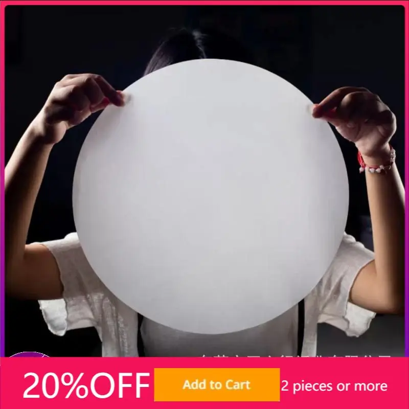 100 stücke runde Pergament Papier Backen Geölt Papier Luft Frittiert Topf Papier Dampfer Liner Grill Blätter Einweg Image