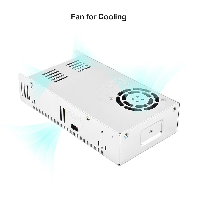 600 W kleines Schaltnetzteil, Einzelausgang, AC-DC, 5 V, 12 V, 13,8 V, 15 V, 24 V, 27 V, 36 V, 48 V, 50 V, 60 V, 72 V, 80 V, 110 V, 220 V, 300 V Image