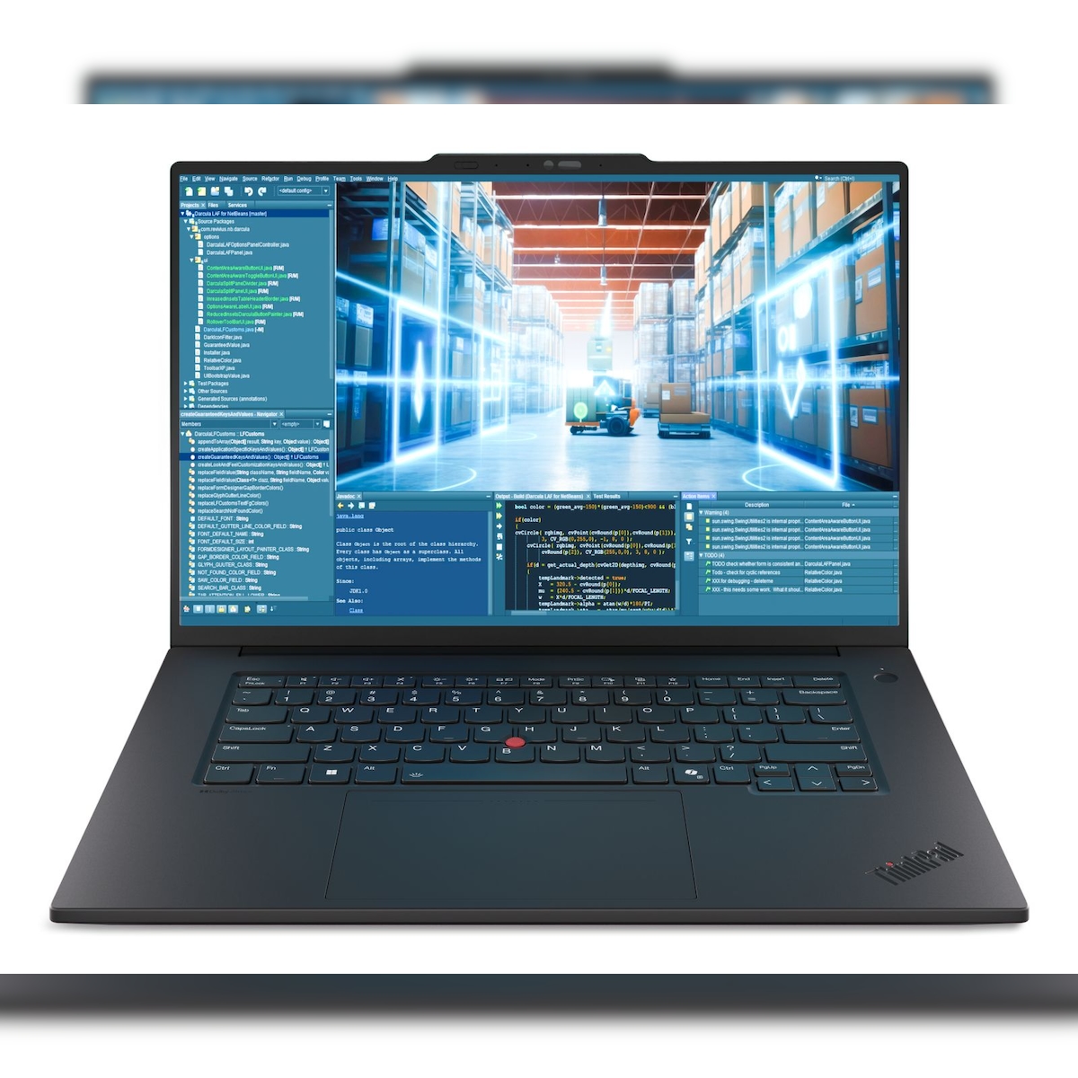 Lenovo TP T1G G8 CU7-255H 64GB 1TB SSD RTX5060 16 UHD+ W11P Image