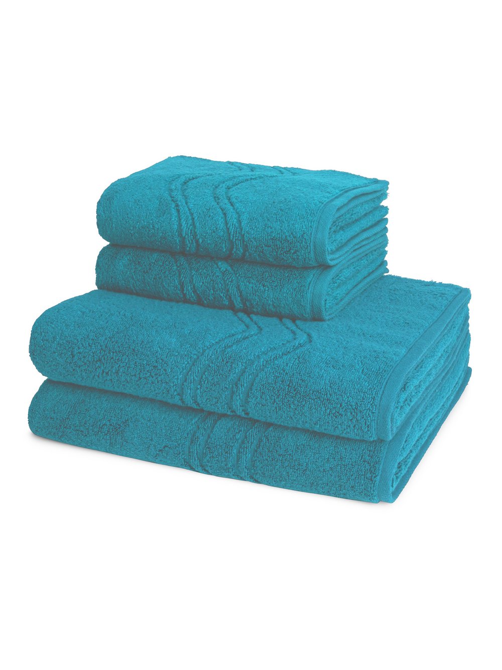 Ross Handtuchset 4-teilig Damen petrol, ONE SIZE Image
