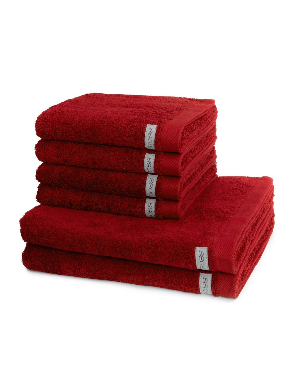 Ross Handtuchset 6-teilig Damen rot, ONE SIZE Image