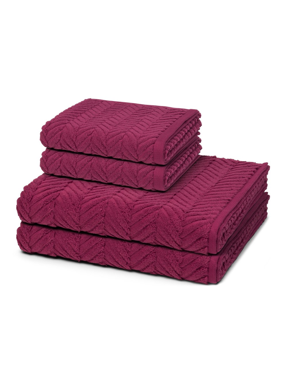 Ross Handtuchset 2-teilig Damen lila, ONE SIZE Image