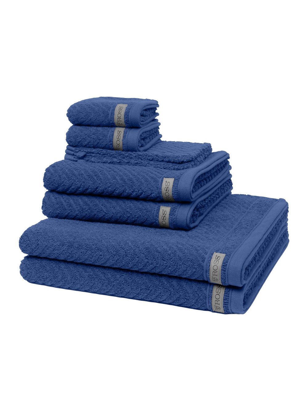 Ross Handtuchset 8-teilig Damen blau, ONE SIZE Image