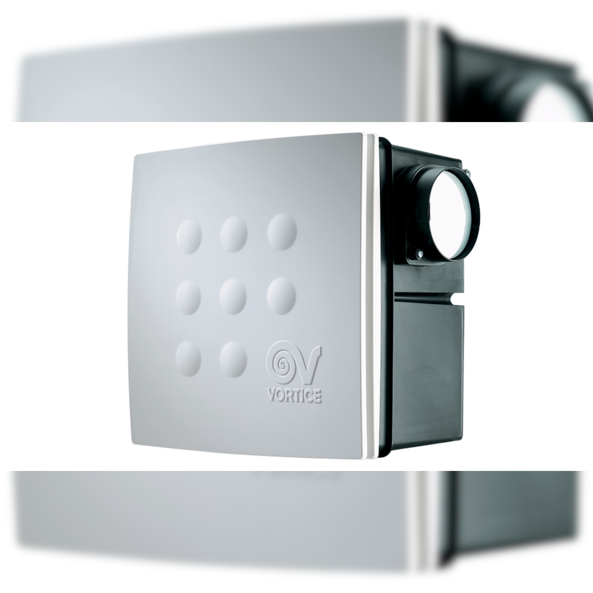 Vortice Schachtventilator Quadro Medio I UP Weiß 29 Image