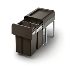 NABER GmbH Naber Clap 1/300-2, Abfallsammler für Drehtüren, anthrazit 8011451 Image