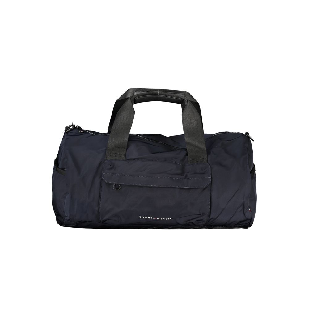 Blaue Polyester-Handtasche Image