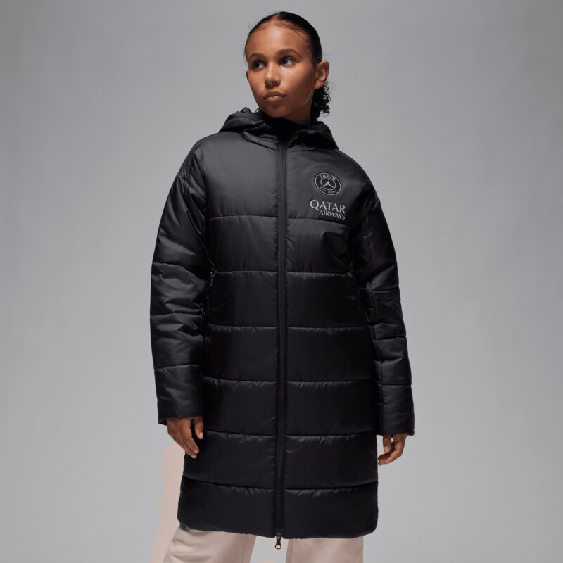 PSG Jordan Academy Pro Therma Fit Down Jacke - Schwarz - Kinder Image