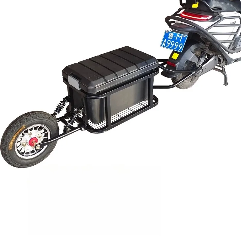 Fahrrad Anti-rollover Anhänger Langlebig Tragen-beständig Anti-rutsch Stoßfest Einrad Fahrrad Gepäck Träger Fahrrad Zubehör Image