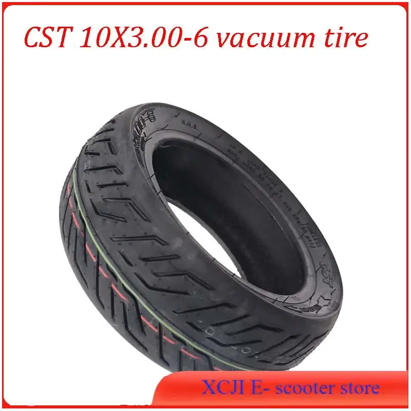 10x3.00-6 Vakuumreifen für Zero 11X Kaabo Wolf Elektroroller Kugoo M4 Pro Kickscooter 10x3.0 CST Verschleißfester schlauchloser Reifen Image