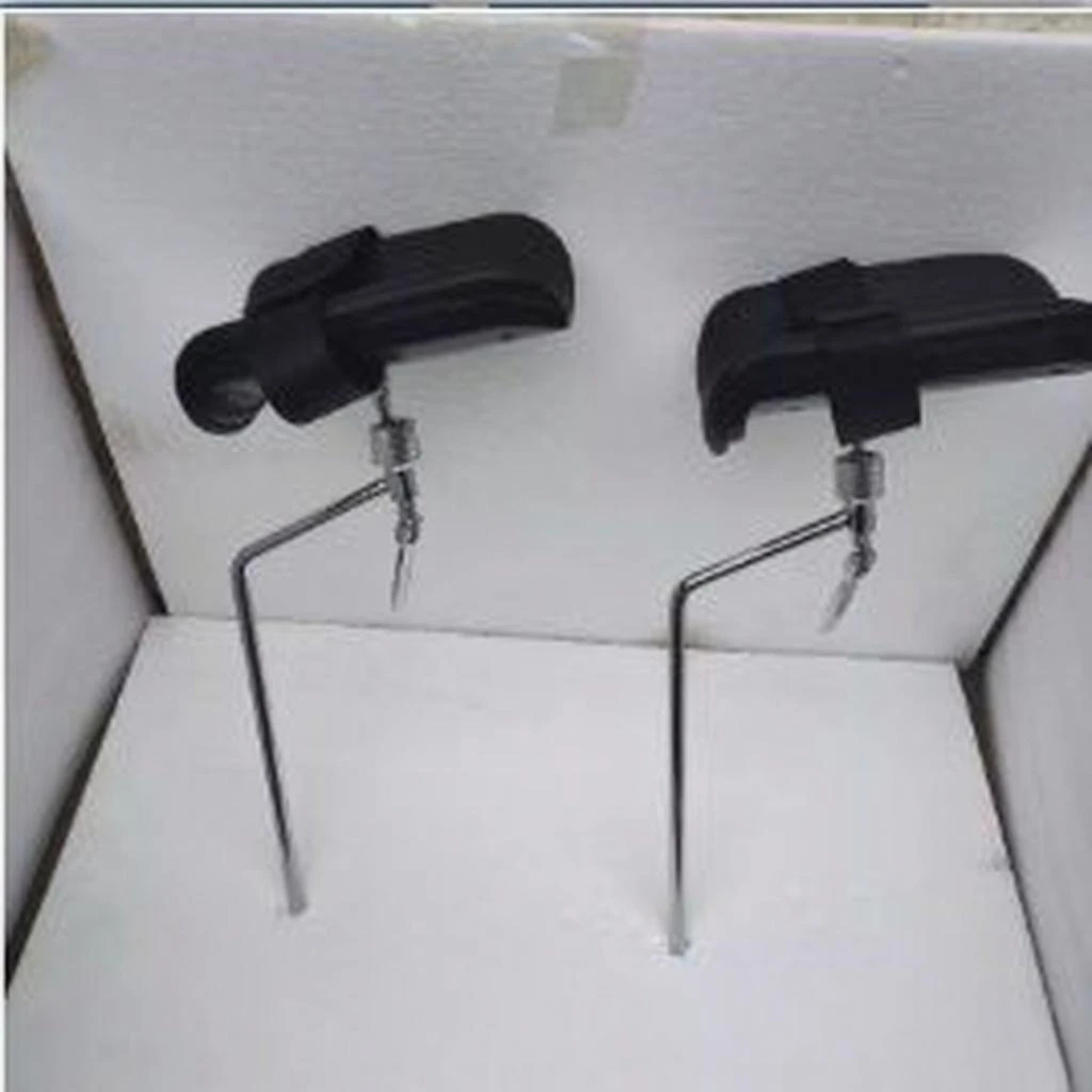 Verstellbare Beinhalterung für OP-Betten, Beinstützhalter. Anwendbar auf Zubehör für gynäkologische Untersuchungsbetten, 14 mm Öffnung Image